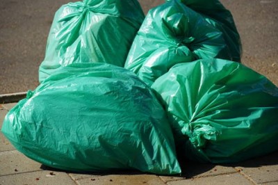 Sipeko worki na śmieci folia LDPE zielone 43mic / 95x140cm / 240 litrów / 10 sztuk