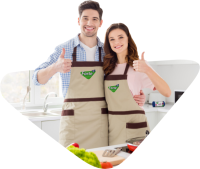 Forte+ papier do pieczenia w arkuszach 10 sztuk