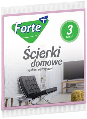 Forte+ ścierki domowe 3 sztuki