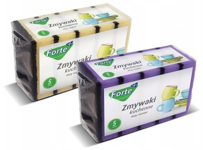 Forte+ zmywaki kuchenne 5 sztuk