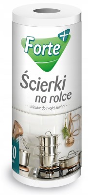 Forte+ ścierki na rolce 40 sztuk