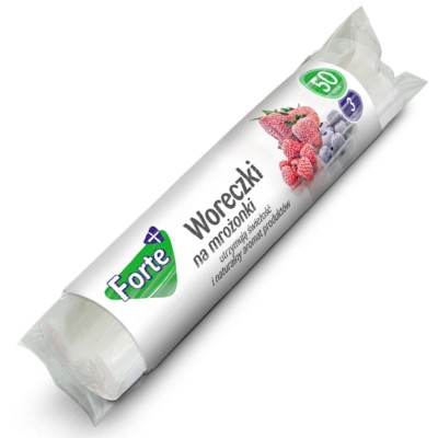 Forte+ woreczki na mrożonki HDPE 3litry / 50 sztuk
