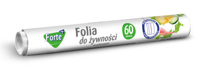 Forte+ folia do żywności w arkuszach 60 sztuk