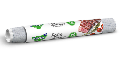 Forte+ folia aluminiowa 10m z tłoczeniem