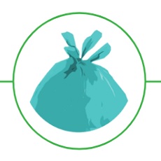 Forte+ Fresh zapachowe worki na śmieci zawiązywane 35l / 20 sztuk