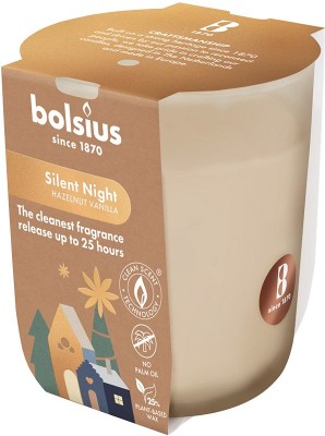 Bolsius Silent Night zapachowa świeca świąteczna w szkle 80/73