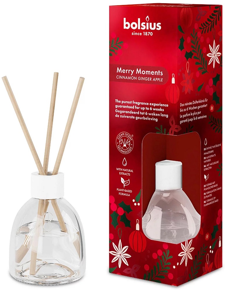 Bolsius Merry Moments zapachowy dyfuzor świąteczny 60ml