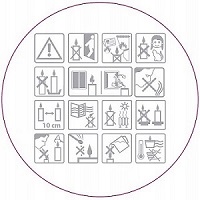 Bolsius Nuss Nugat świąteczna świeca zapachowa w szkle 82/68 - Nugat Orzechowy