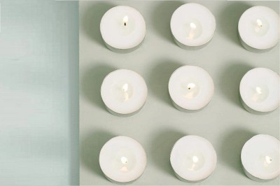 Bolsius podgrzewacze bezzapachowe białe 4 godzinne worek foliowy 200 sztuk