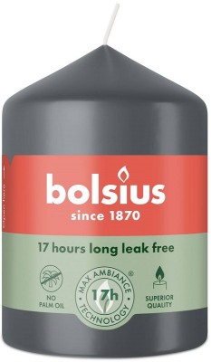 Bolsius Essentials Burzowy Szary świeca pieńkowa 80/58mm