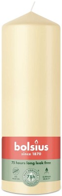 Bolsius Essentials Beżowy świeca pieńkowa 200/68mm