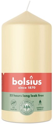 Bolsius Essentials Beżowy świeca pieńkowa 120/58mm