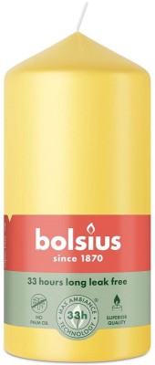 Bolsius Essentials Słoneczny Żółty świeca pieńkowa 120/58mm