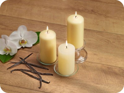 Bolsius Essentials Beżowy świeca pieńkowa 80/58mm