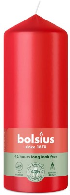 Bolsius Essentials Delikatny Czerwony świeca pieńkowa 150/58mm
