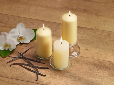 Bolsius Essentials Beżowy świeca pieńkowa 150/58mm