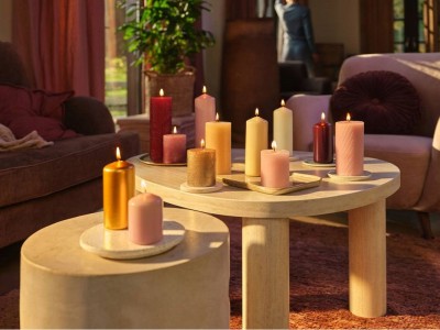 Bolsius Essentials Słoneczny Żółty świeca pieńkowa 150/58mm