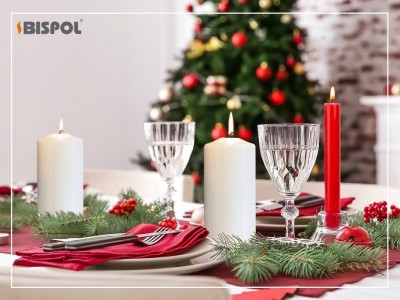 Bispol Aura sw60/100-190 Perłowa Biel świeca walec 6x10cm - 30 godzin