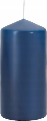Bispol Aura sw60/120-056 Granatowa świeca walec 6x12cm - 38 godzin