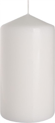Bispol Aura sw80/150-090 Biała świeca walec 8x15cm - 66 godzin