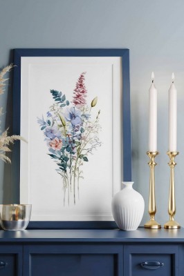 Bispol Aura s30-230 CZERWONY METALIK świeca stołowa stożek - 10 sztuk