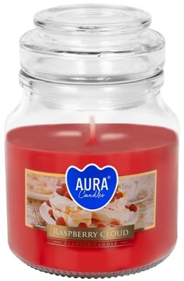 Bispol Aura snd71-329 Malinowa Chmurka świeca zapachowa w małym słoiku z wieczkiem 28H