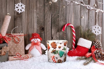 Bispol Aura sn72s-23 PIERNICZKI świeca zapachowa w prostym szkle z wzorem - 22h