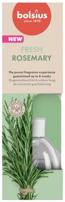 Bolsius True Scents ROZMARYN dyfuzor zapachowy z patyczkami - 60ml
