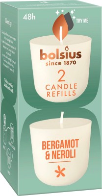 Bolsius CleanLight BERGAMOTKA i NEROL wkład zapachowy wymienny 24h - 2 sztuki