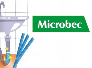 Bros Microbec pałeczki udrażniające do odpływów 12 sztuk
