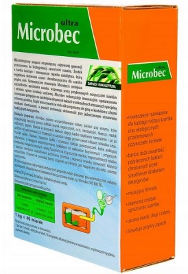 Bros Microbec Ultra Eukaliptus preparat do przydomowych oczyszczalni ścieków i szamb 1,2kg