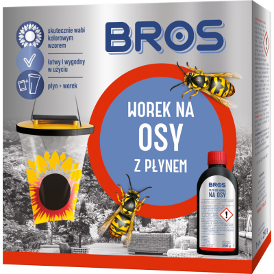 Bros worek na osy z płynem wabiącym 250g