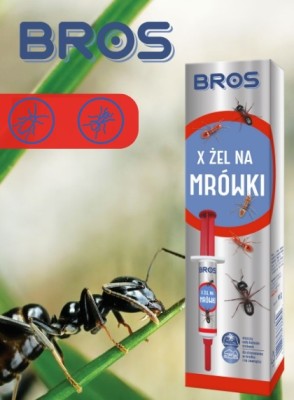 Bros X żel w strzykawce na mrówki 10g