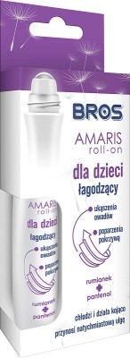 Bros Amaris roll-on dla dzieci łagodzący ukąszenia owadów 15ml
