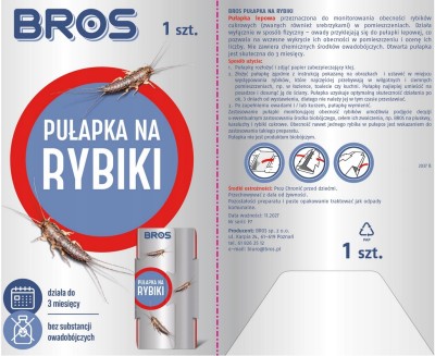 Bros pułapka lepowa na rybiki