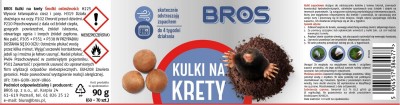 Bros kulki odstraszające na krety 90g