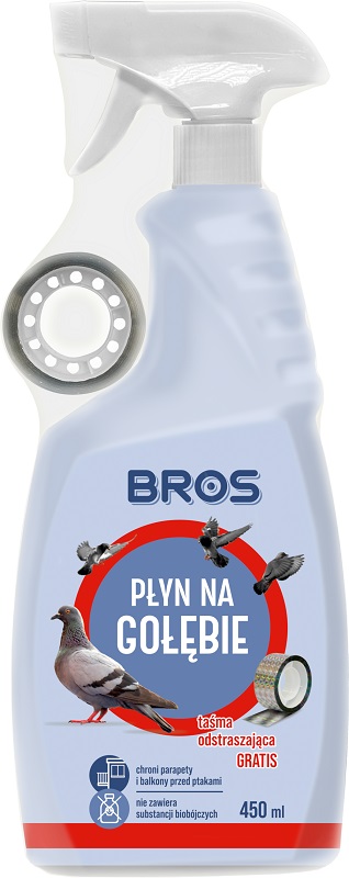 Bros płyn odstraszający gołębie 450ml
