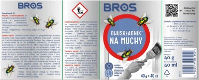 Bros Dwuskładnik preparat na muchy 40g + 40ml