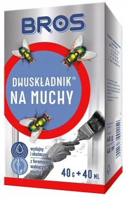 Bros Dwuskładnik preparat na muchy 40g + 40ml