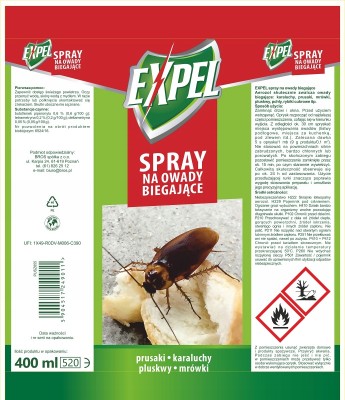 Expel spray na owady biegające 400ml