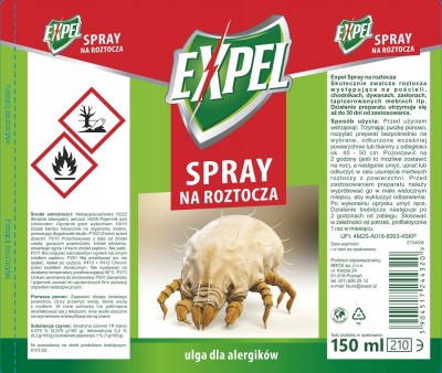 Expel spray na roztocza 150ml