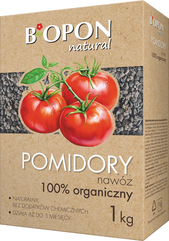 Bopon Natural nawóz 100% organiczny do pomidorów BiOPON 1kg