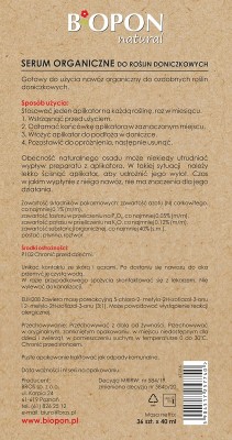 Bopon Natural Serum do roślin doniczkowych BiOPON 36 sztuk