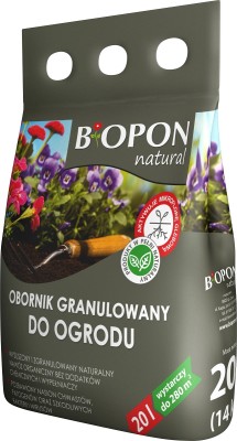 Bopon Natural Kurzy obornik granulowany do ogrodu BiOPON 20L