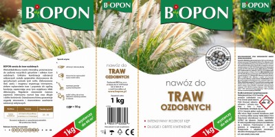 Bopon granulowany nawóz do traw ozdobnych BiOPON 1kg