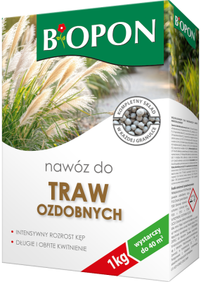 Bopon granulowany nawóz do traw ozdobnych BiOPON 1kg