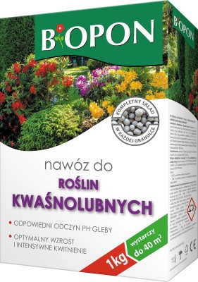 Bopon granulowany nawóz do roślin kwaśnolubnych BiOPON 1kg