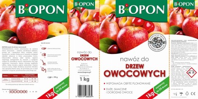 Bopon nawóz granulowany do drzew owocowych BiOPON 1kg