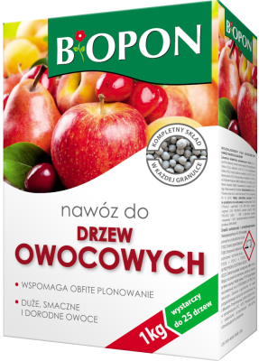 Bopon nawóz granulowany do drzew owocowych BiOPON 1kg