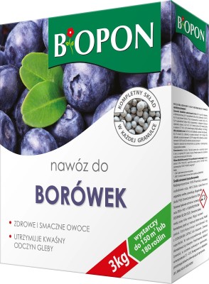 Bopon granulowany nawóz do borówek BiOPON 3kg